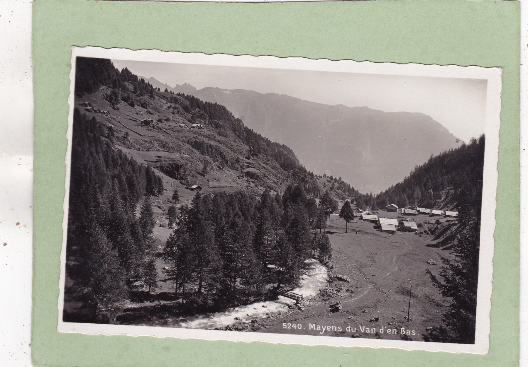 Cartoline postali: Mayens du Van d' en Bas 1949 – Usato da Herisau venduto da Lisegrat2008