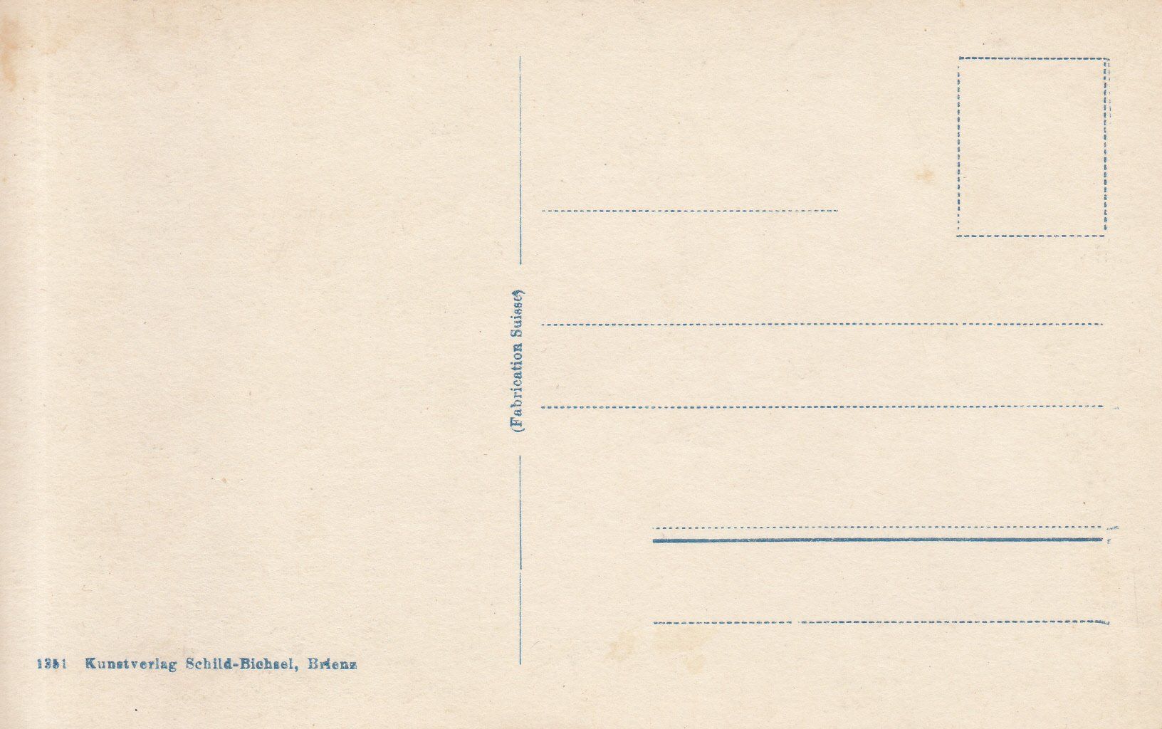 Ansichtskarten: Wengernalp ca. 1930 – Gebraucht aus Bürglen TG von StampGraf 1