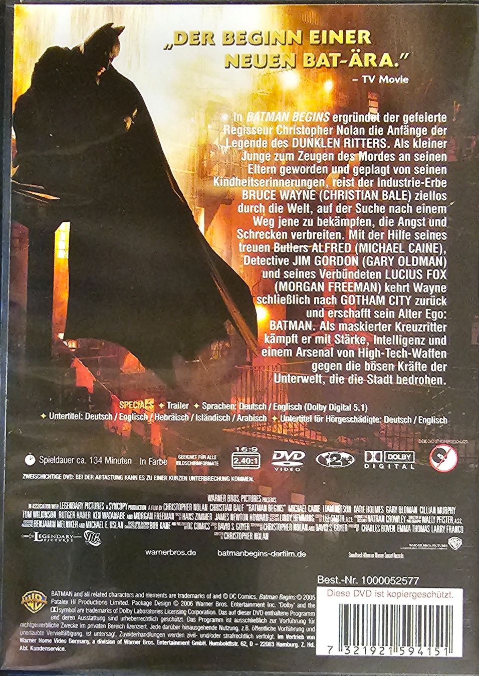 Tutti i DVDs: Batman Begins – Usato da Wahlen b. Laufen venduto da Cg10 1