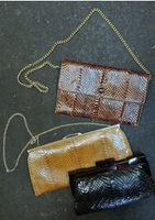 3xantike, Vintage Taschen Schlangenleder