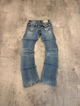 Vintage Miss Me Bootcut Flared Low Waist Jeans (M)