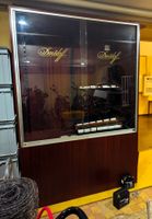 XXXL Humidor Schrank Davidoff Holz Glasfront abschliessbar