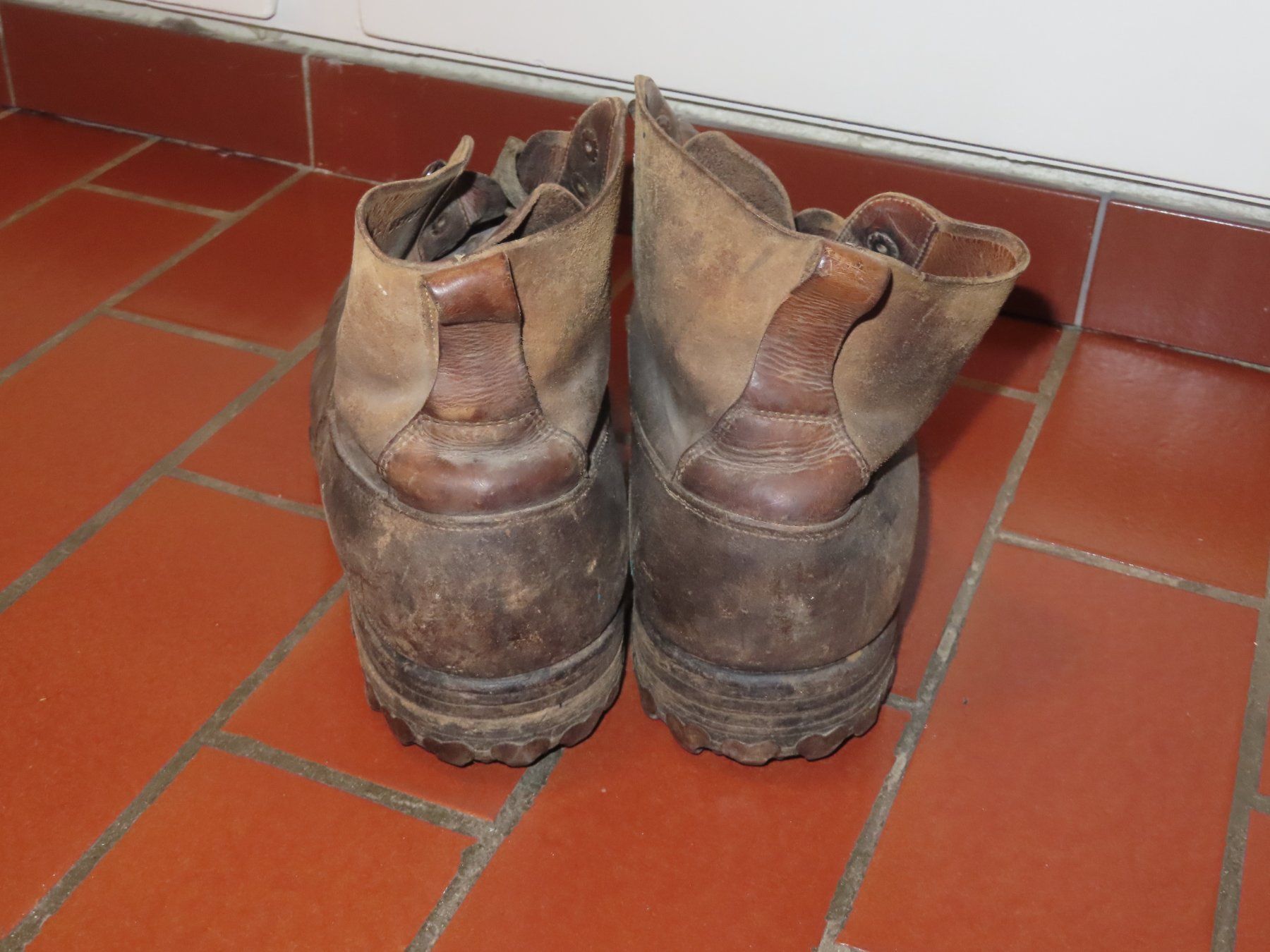 Schweizer Armee Uniformi: Militärschuh Nagelschuhe, – Usato da Grenchen venduto da sunflyer01 2