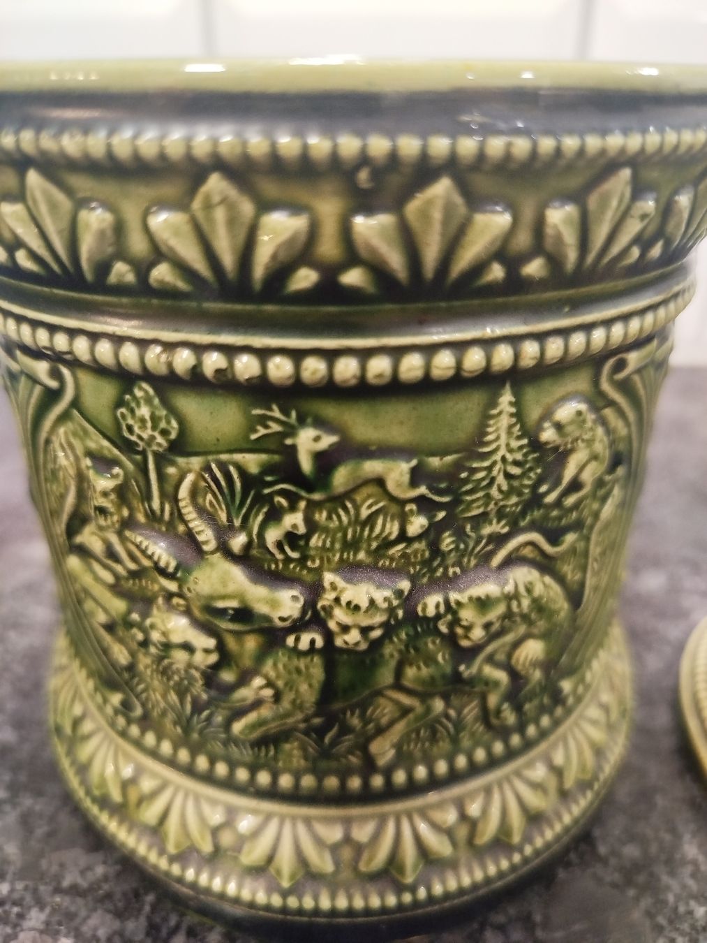 Contenitori & Simili: Vintage German ceramic tobacco – Usato da Genève venduto da Octo-puces 5
