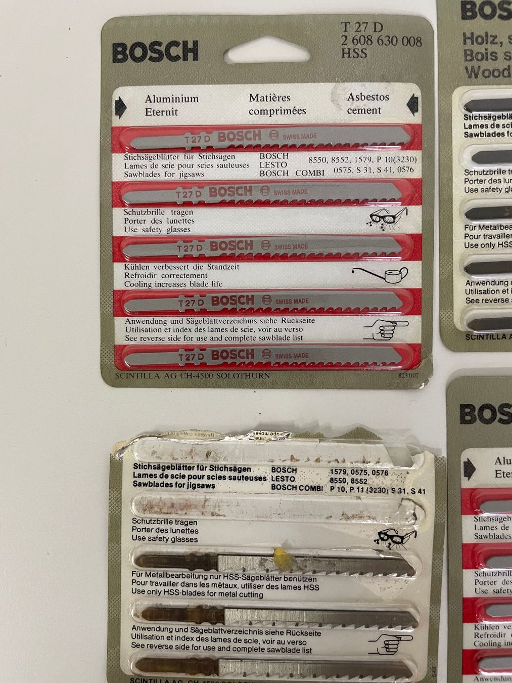 Sägen: lames scie sauteuse bosch serie T – Neu (gemäss Beschreibung) aus La Croix (Lutry) von netrajet 1