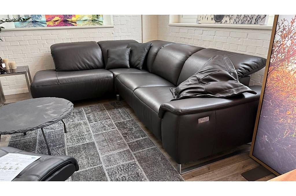 Divani: Ecksofa Empire in Leder Ausstellungsmodell – Nuovo (secondo la descrizione) da Bischofszell venduto da deluxe-moebel 2