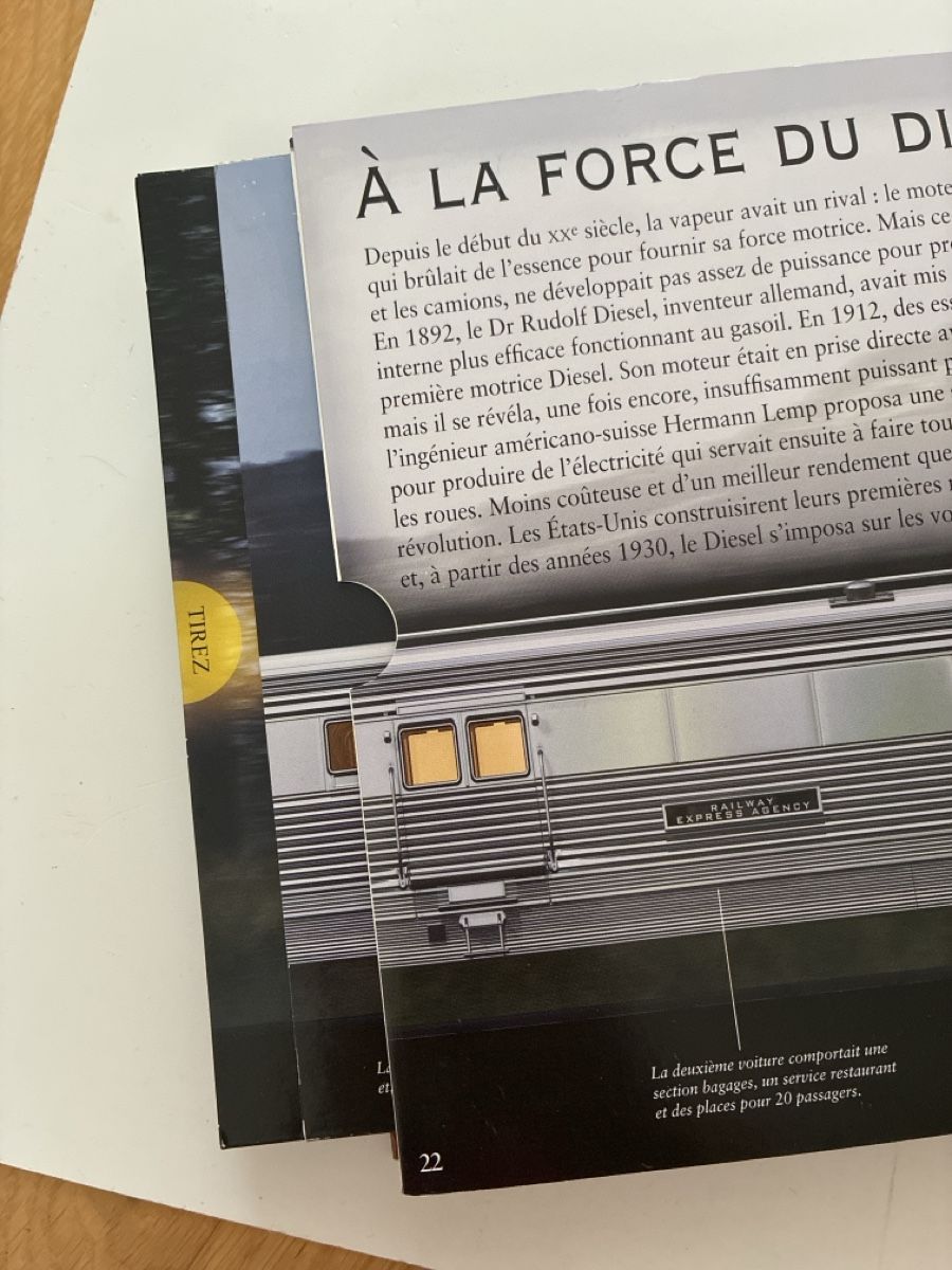 Libri: La Fabuleuse Histoire des Trains – Usato da Lucens venduto da metaD 3