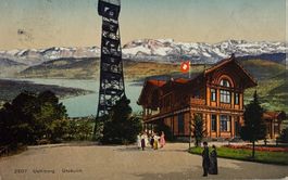 Zürich, Uetliberg, Uto-Kulm, 1911