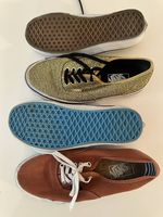 2 Paar VANS gold & orange | Gr. 39