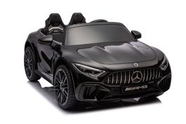Defekt Kinderfahrzeug - schwarz - Elektro Auto Mercedes SL63