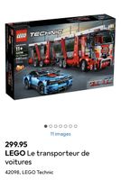Lego TECHNIC Camion transporteur x2