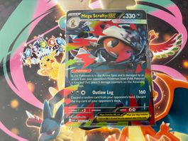 Pokémon Mega Scrafty ex ( 135 / 217 ) 🇬🇧