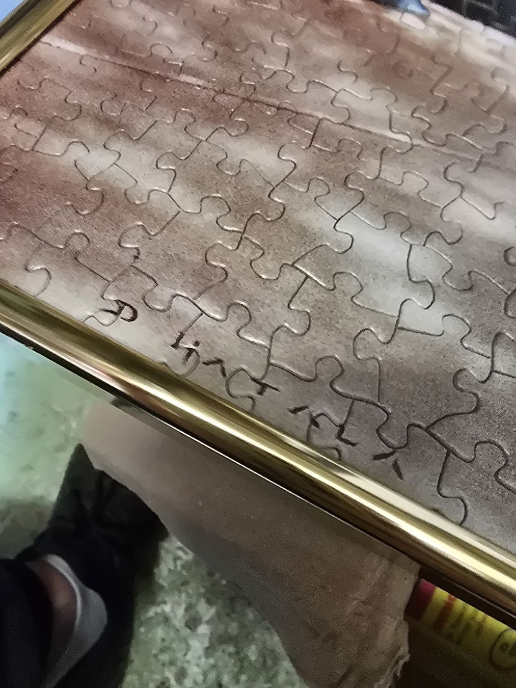 Foto & Immagini: Altes Coca Cola Puzzle gerahmt – Usato da Rorschach venduto da TimelessTrading 1