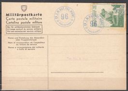 Militärpostkarte 2-Wk Mit Soldatenmarke