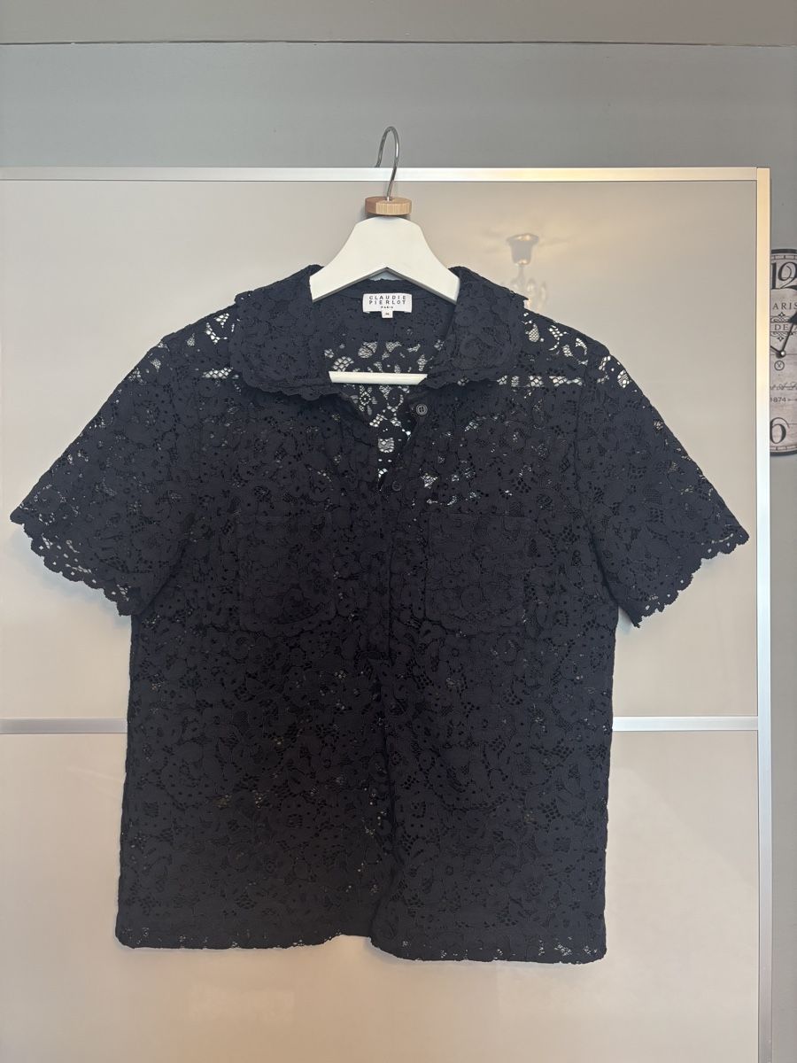 Sandro Tops: Bluse Sandro S Spitze – Neu (gemäss Beschreibung) aus Zürich von mary_5ln5