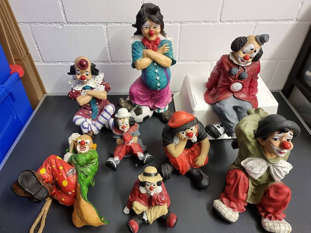 Figuren: Diverse Clowns 8 Stk. – Gebraucht aus Hinwil von Fransim