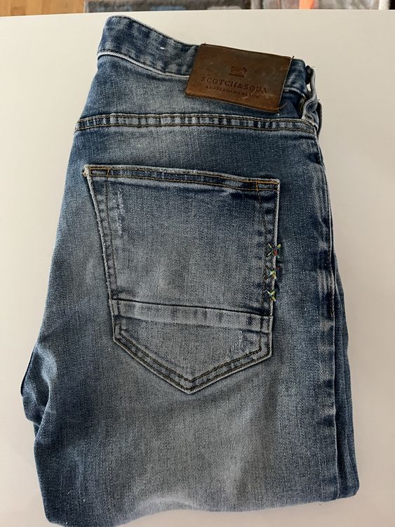 Scotch & Soda coole Jeans Gr. 31 / 34. Skim hell 1