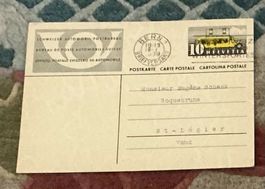 1 Postkarte 1939