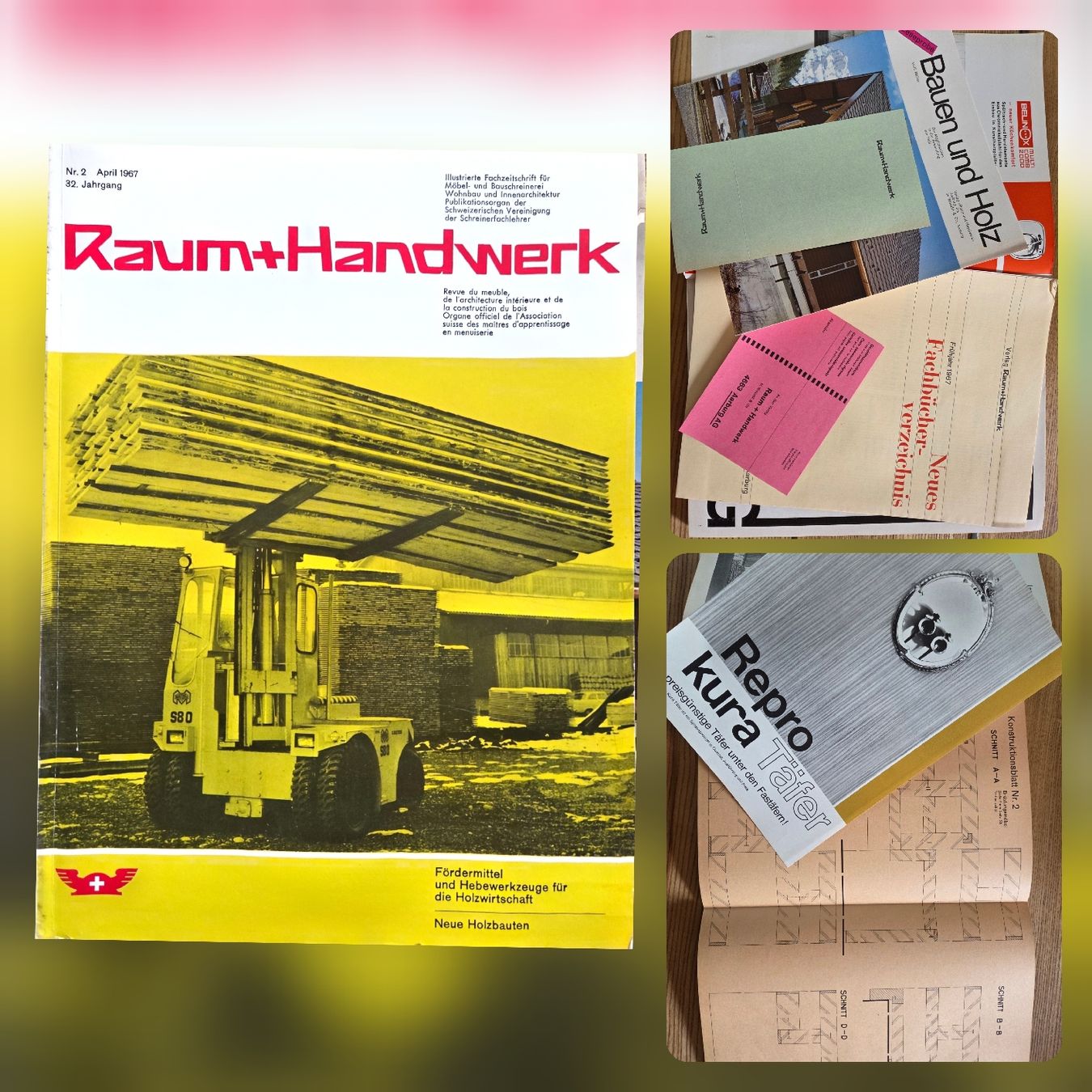 Riviste & Magazine: Raum+Handwerk Fachzeitschrift – Usato da Däniken SO venduto da sugar-honey-pie 1