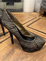 Escarpins STEVE MADDEN noir et or taille 39 neufs