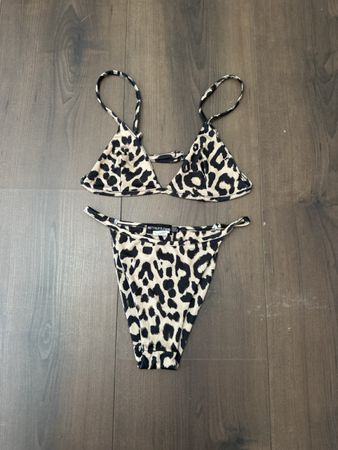 Bikini Leo Print Grösse S guter Zustand