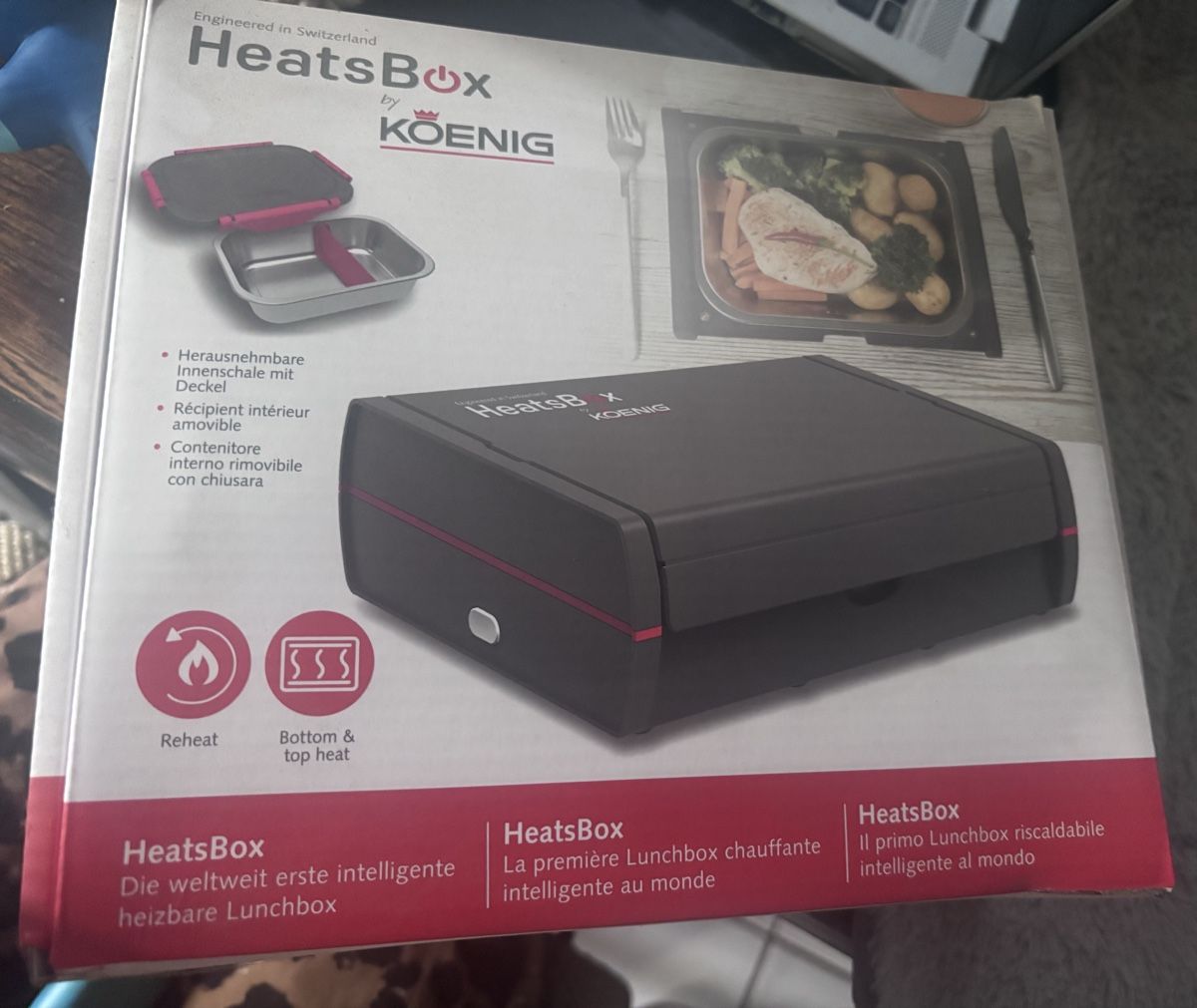 Set di piatti: Heatbox Koenig  – Nuovo e nell'imballaggio originale da Saxon venduto da Mel_b224