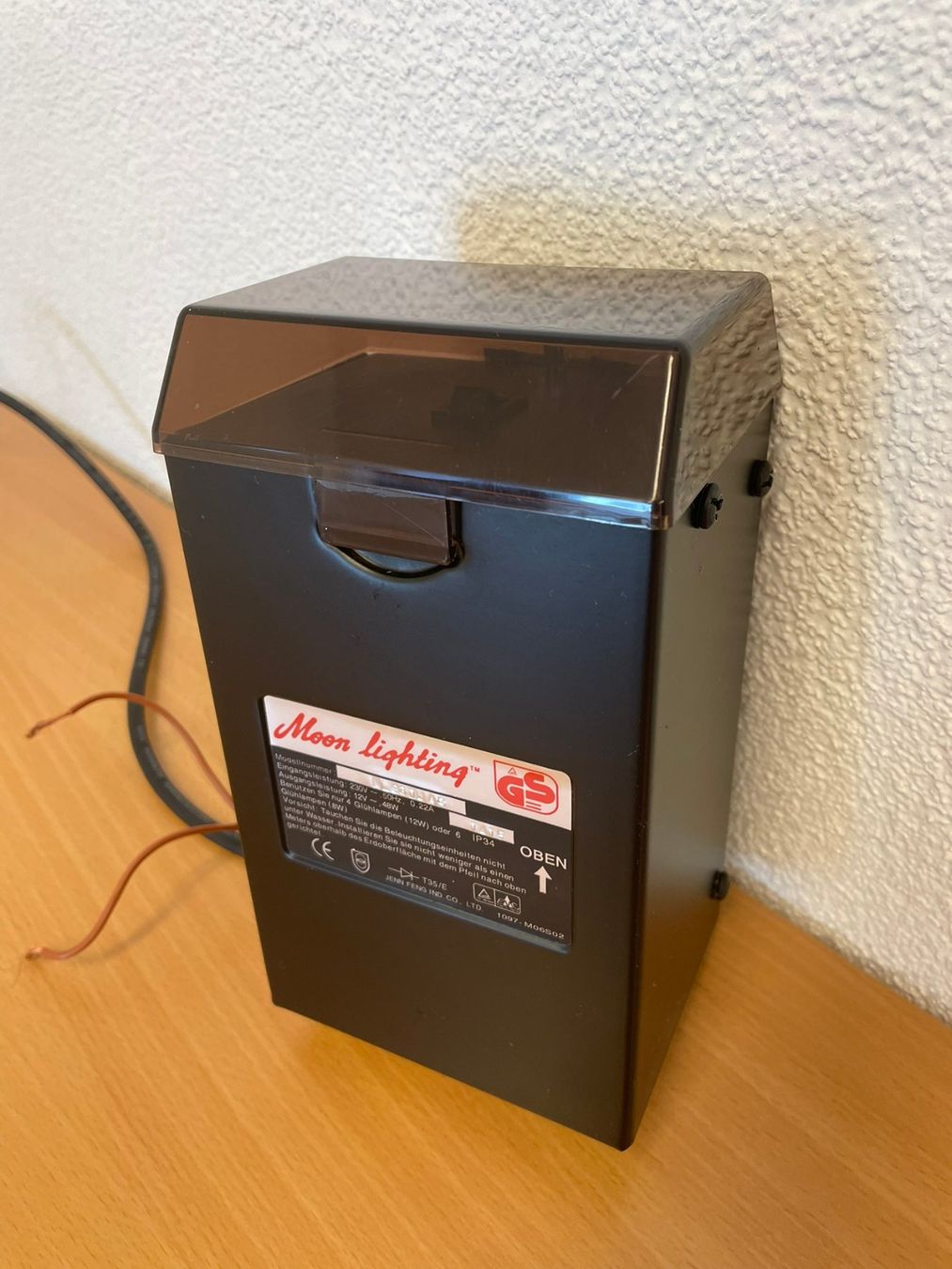Componenti elettronici: Moon Lighting Trafo, 230V ~ 12V – Usato da Jonschwil venduto da bsn_p8dl 1