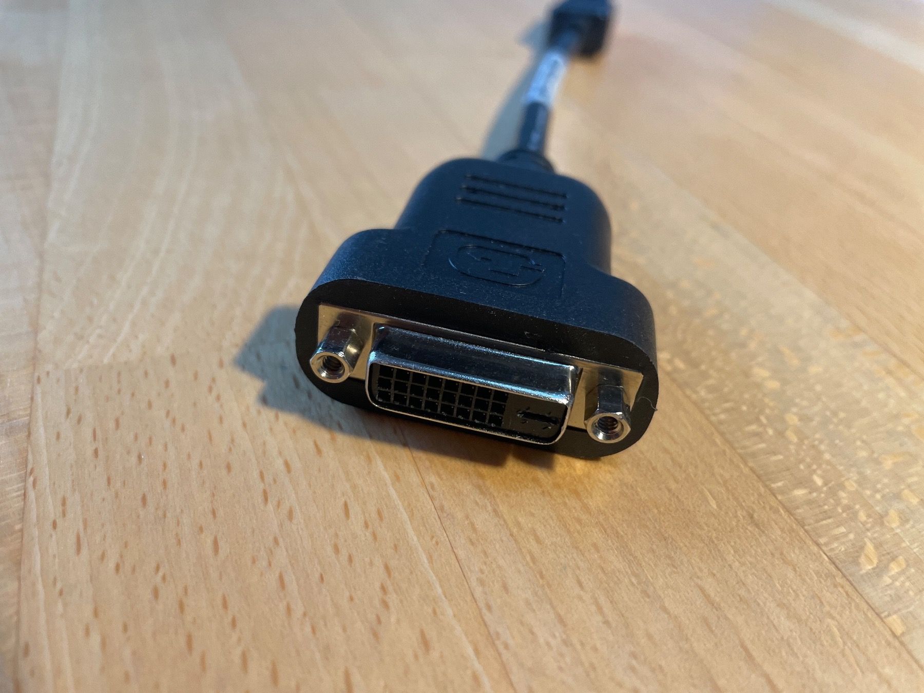 Cavi: Display Port auf DVI-D Adapter schwarz – Nuovo (secondo la descrizione) da Matzingen venduto da carola71 1