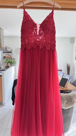 Ballkleid / Abendkleid, Weinrot