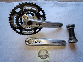 Shimano XT M770 Kurbel inkl Trettlager 3fach