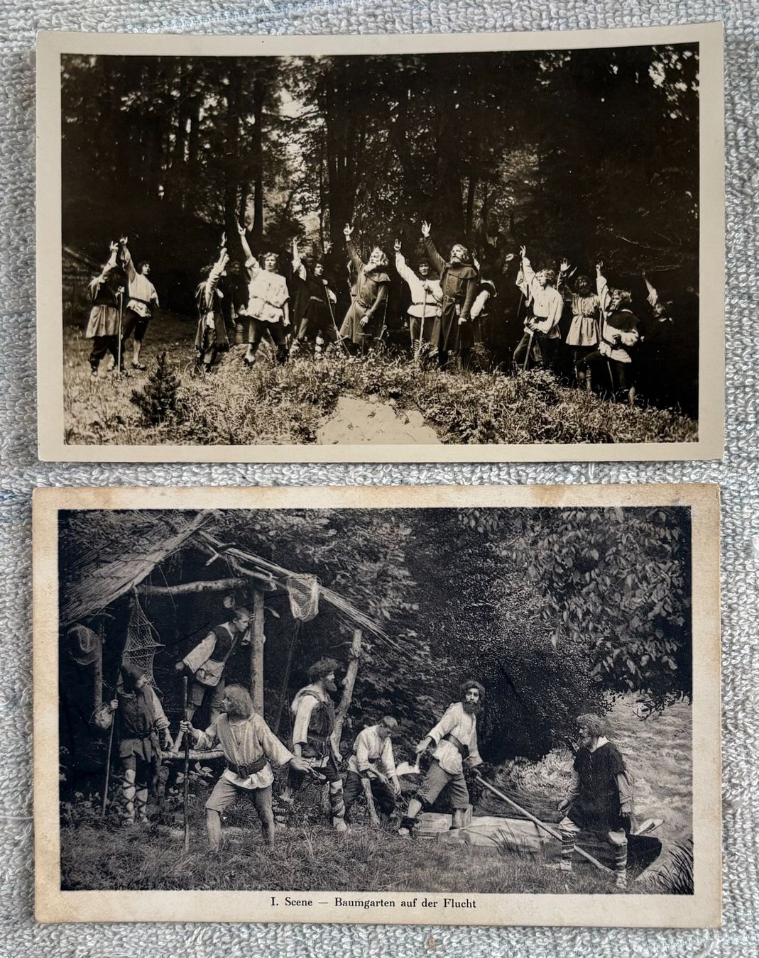 Cartoline postali: LOT ANSICHTSKARTEN TELL-FREILICHT-SPIELE-INTERLAKEN – Usato da Ostermundigen venduto da Wyatt-Earp 2