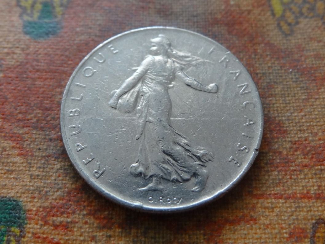 Alle Münzen: FRANCE  1 Franc  1978  (Z) – Gebraucht aus Romanel-sur-Lausanne von Swift13 1
