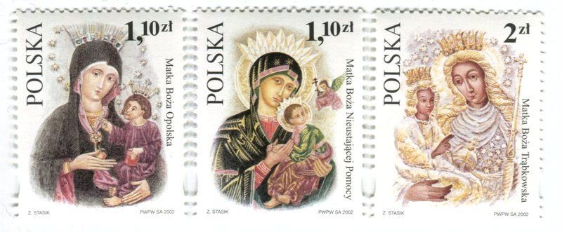 Tous les timbres: Briefmarken "Ikonen". Polen – Neuf avec emballage d'origine à Basel par Butsch5