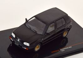 VW Golf III Custom 5-Türer 1991-1997 schwarz    1:43 von IXO