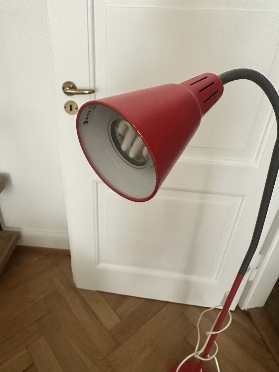 Ikea Lampes: Stehlampe rot – D'occasion à Basel par ilc_y6hf 1