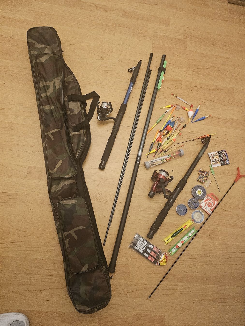 Canne da pesca: Angeln set – Nuovo (secondo la descrizione) da Degersheim venduto da wul_5vdb