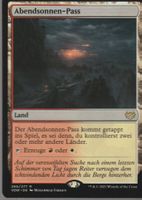 TCG Magic The Gathering MTG De VOW 266 Abendsonnen-Pass
