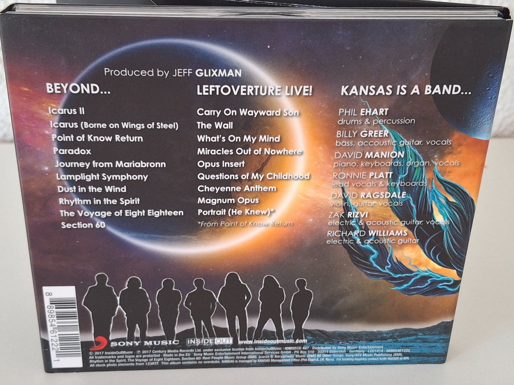 CD: 2CD Kansas -  Leftoverture Live & Beyond ( Seltene CD )✨ – Usato da Aarberg venduto da Jackup1 1