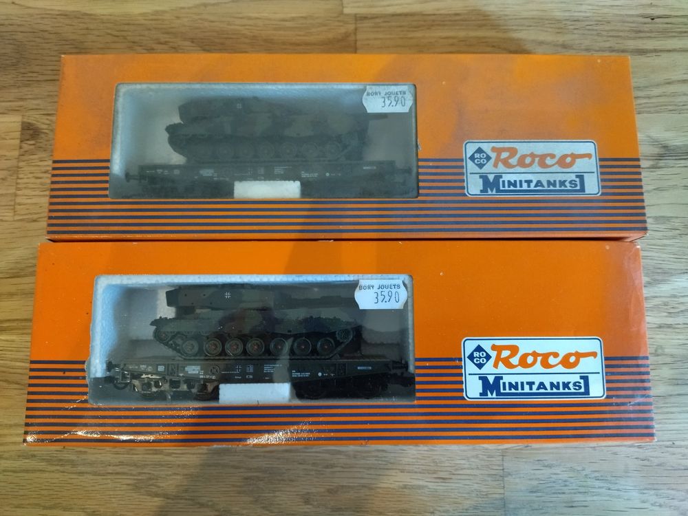 Roco Minitanks 802 Leopard 1 A4 Panzer, 2 Stk, Rarität! (Neu (gemäss ...