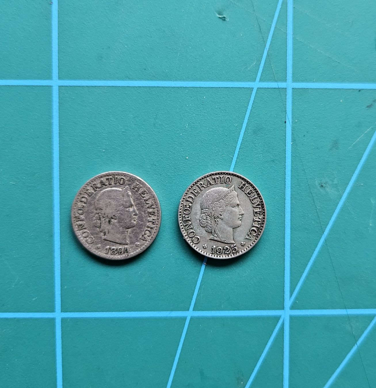 Tutti le monete: 10 Rappen 1894 /1925 – Usato da Monthey venduto da pas_w5hf