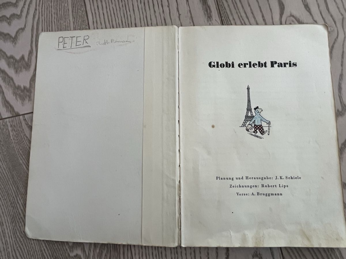 Libri: Globi erlebt Paris 2. Auflage 1948 – Usato da Romanshorn venduto da Apfelschuss 2