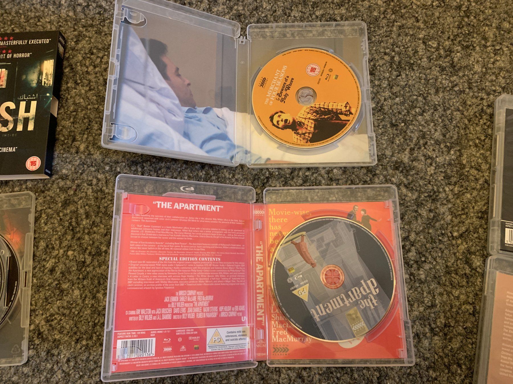 Tutti i DVDs: 8x Arrow Academy BluRay UK – Nuovo (secondo la descrizione) da Zofingen venduto da Debohli 3