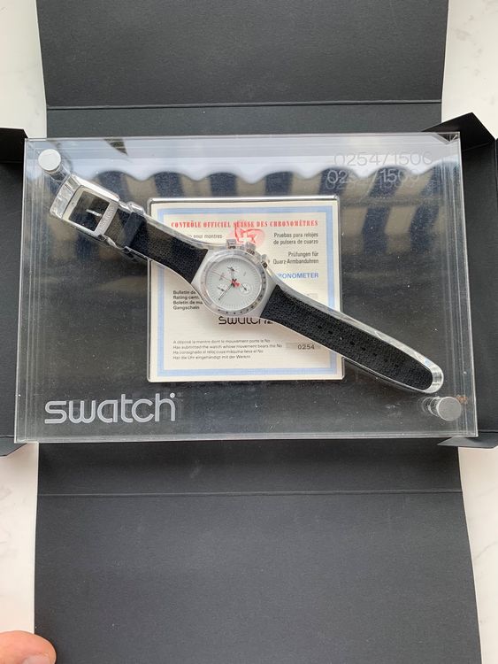 SWATCH*YCZ1000*TIME CUT CHRONOMETER*NR.254 von WELTWEIT 1500 (Neu und ...