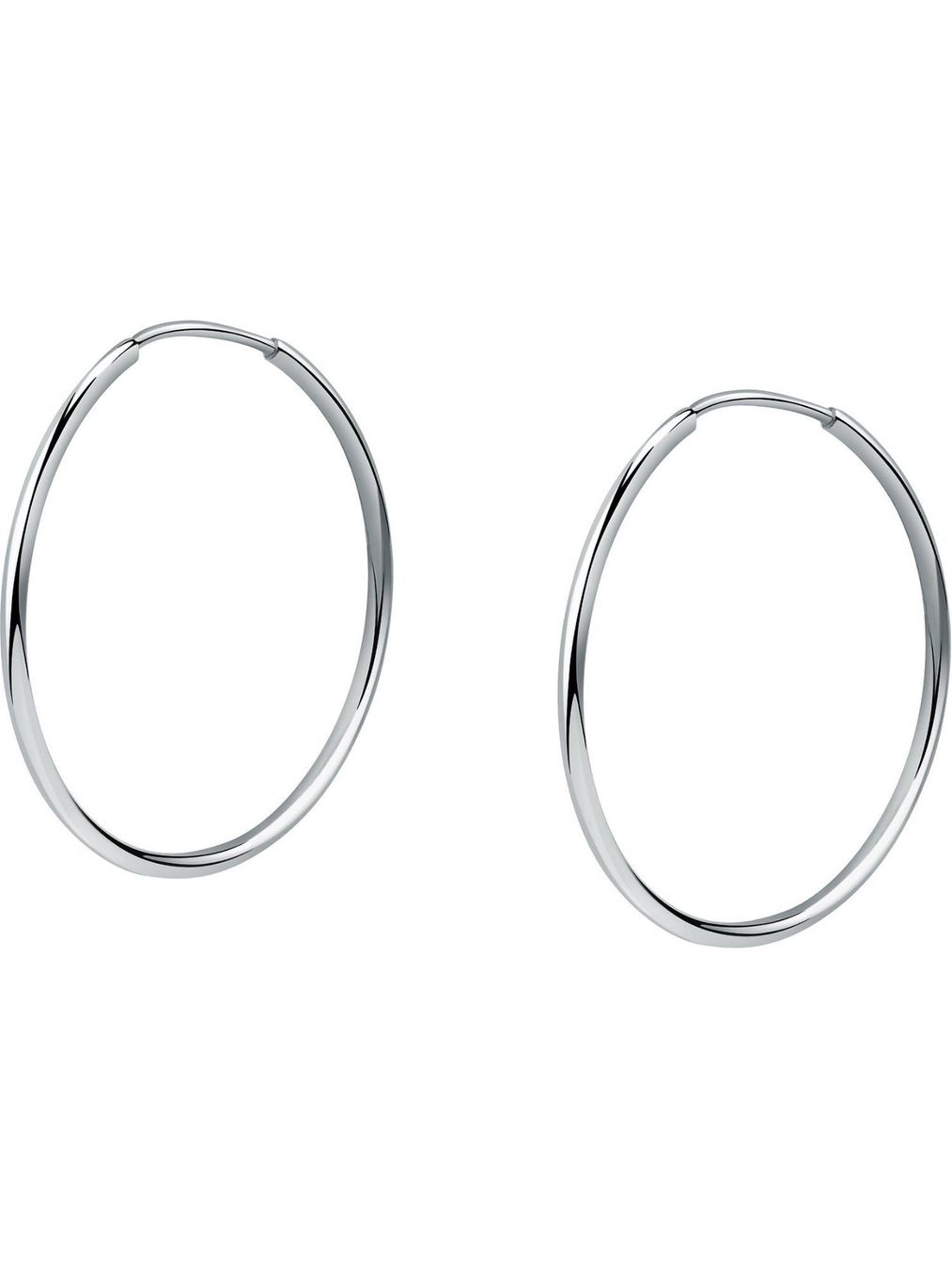 Orecchini pendenti & Orecchini a lobo: Creolen 585er Weißgold – Nuovo e nell'imballaggio originale da Hemmental venduto da 18kGold