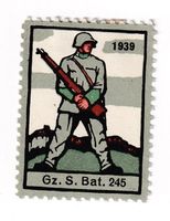 Soldaten Briefmarke