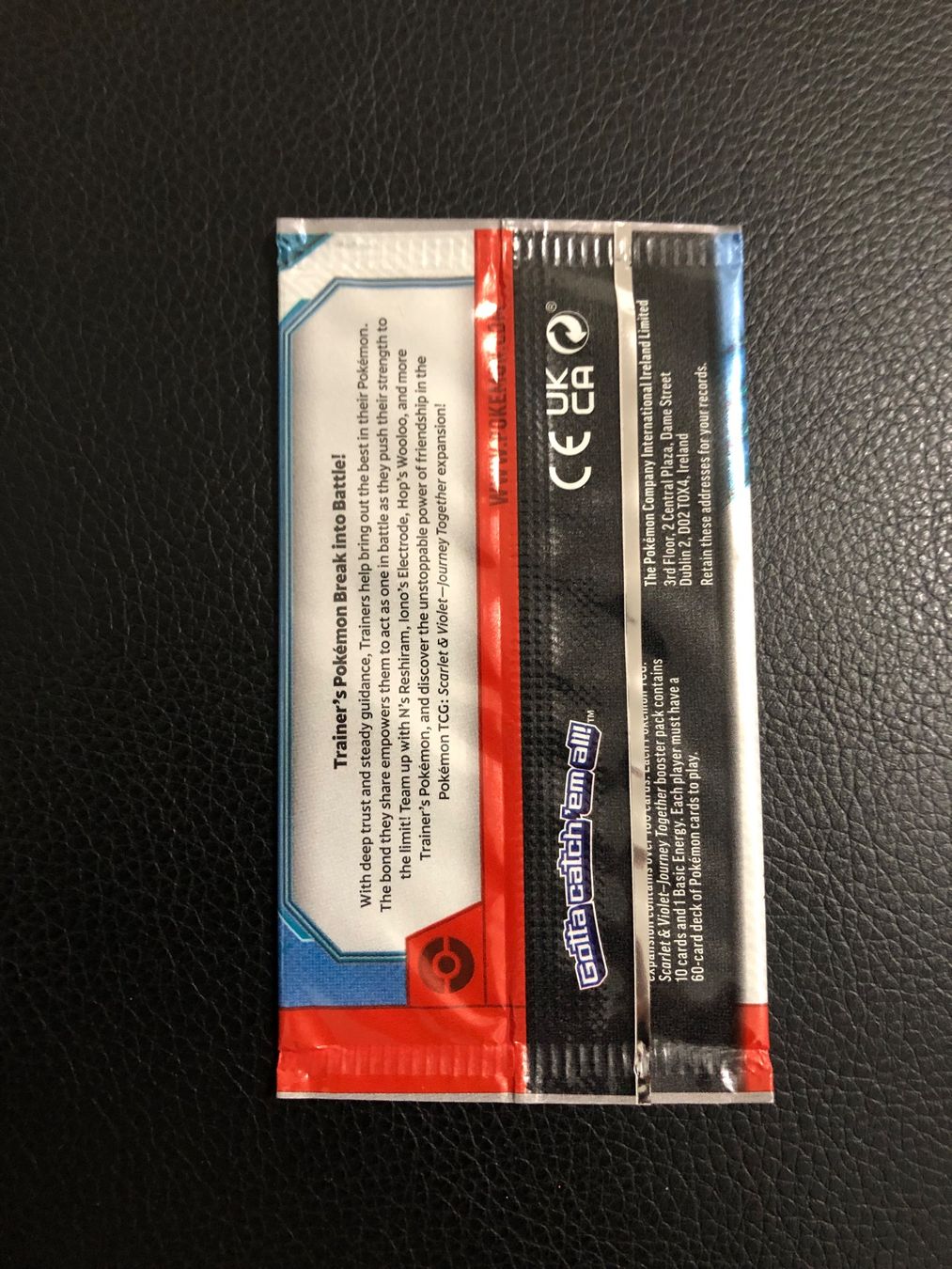 Pokémon Cartes à collectionner: Booster Pack Journey Together Fun Pack SEALED Ab 1 – D'occasion à Paradiso par Pkmn10 1