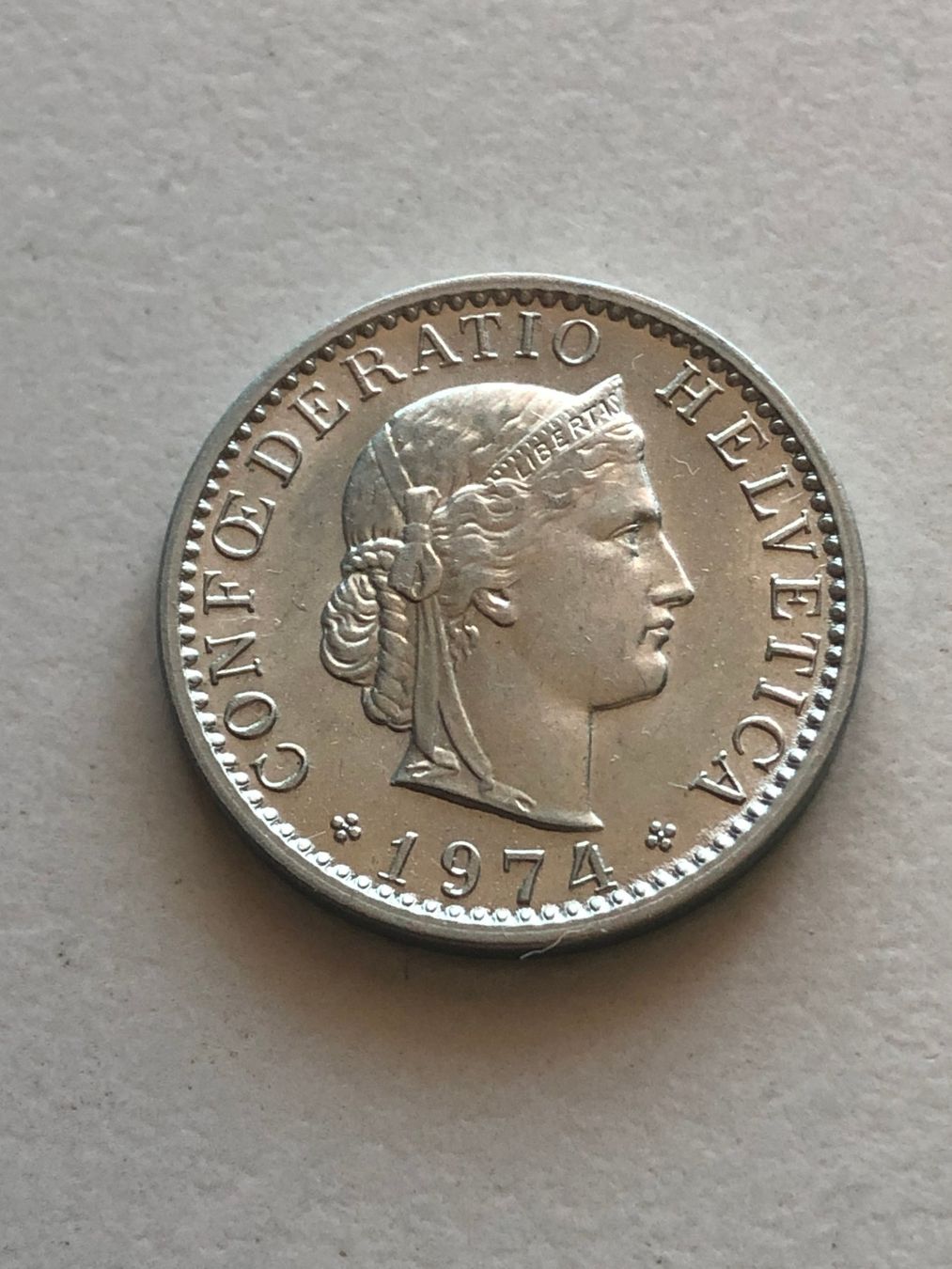Tutti le monete: 20 Rp. 1974 – Usato da Schötz venduto da Odpa