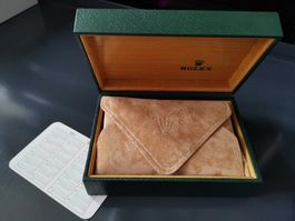 Rolex Box Set - Vintage Uhrenbox mit Papieren, 68.00.55