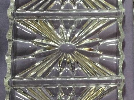 Piatti di portata: Glasplatten Kristallglas Set, Top Zustand – Usato da Schlieren venduto da Jeajet 2