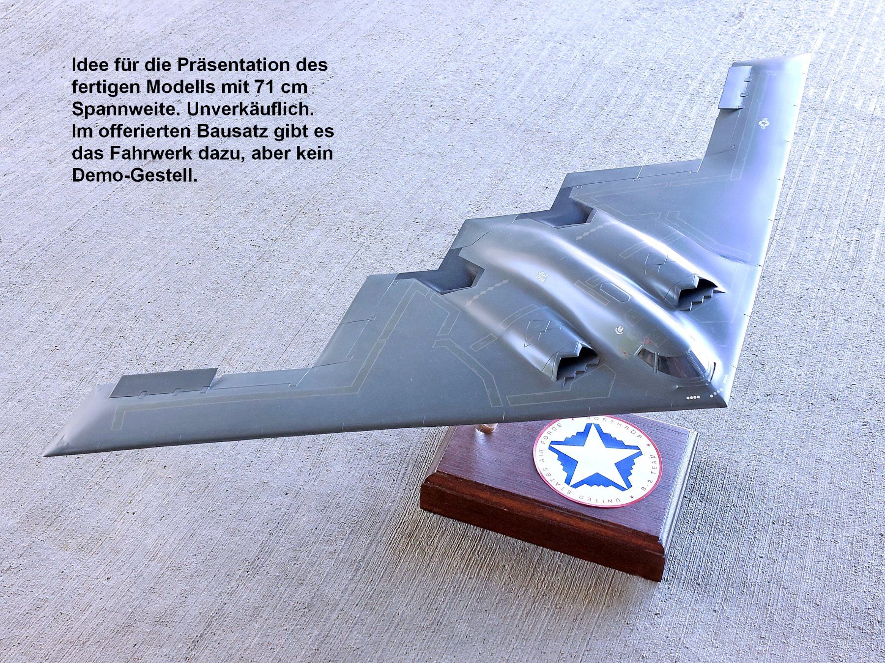 Jeux de construction: B-2 US-Bomber Testors 1/72 – Neuf avec emballage d'origine à St. Gallen par Aerodoc2 3